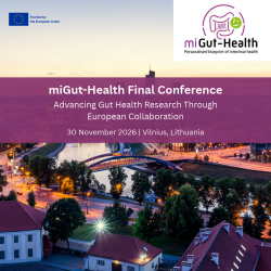 miGut-Health final conference to explore advances in gut health research miGut-Health final conference to explore advances in gut health research
